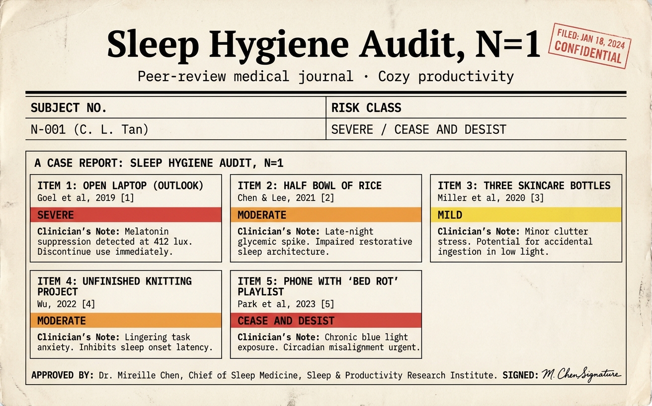Sleep Hygiene Audit, N=1