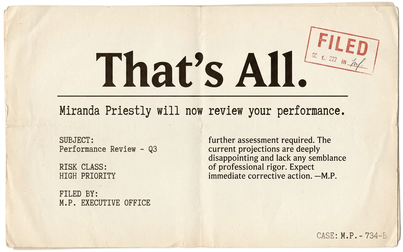 Devil Wears Prada 2 opening weekend / Miranda Priestly Performance Review