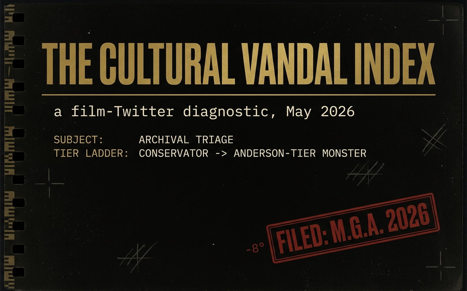 The Cultural Vandal Index