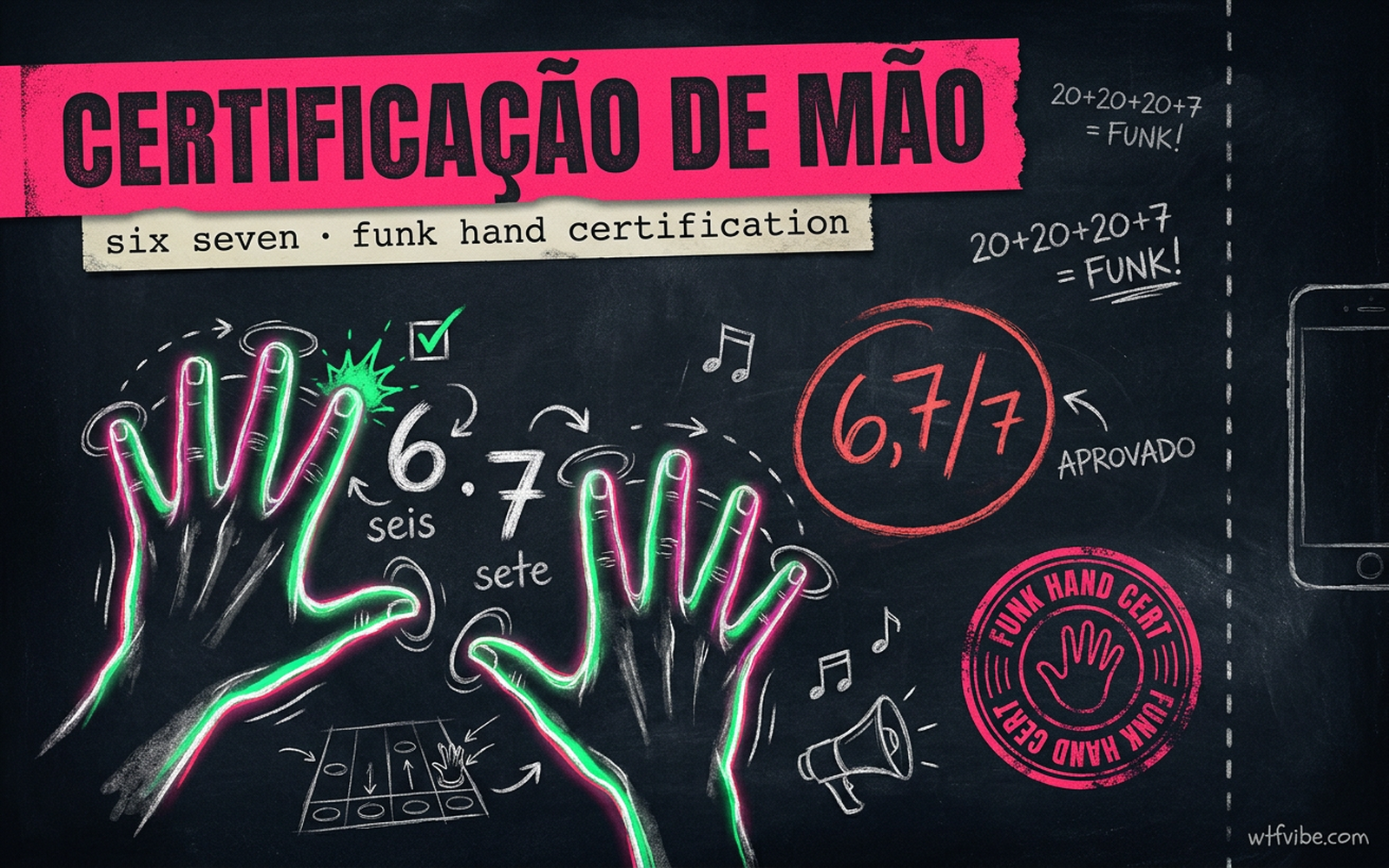 specification — Funk Hand Certification (Six Seven / Seis Sete)