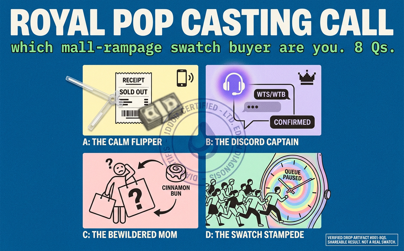 Which Mall-Rampage Swatch Buyer Are You?